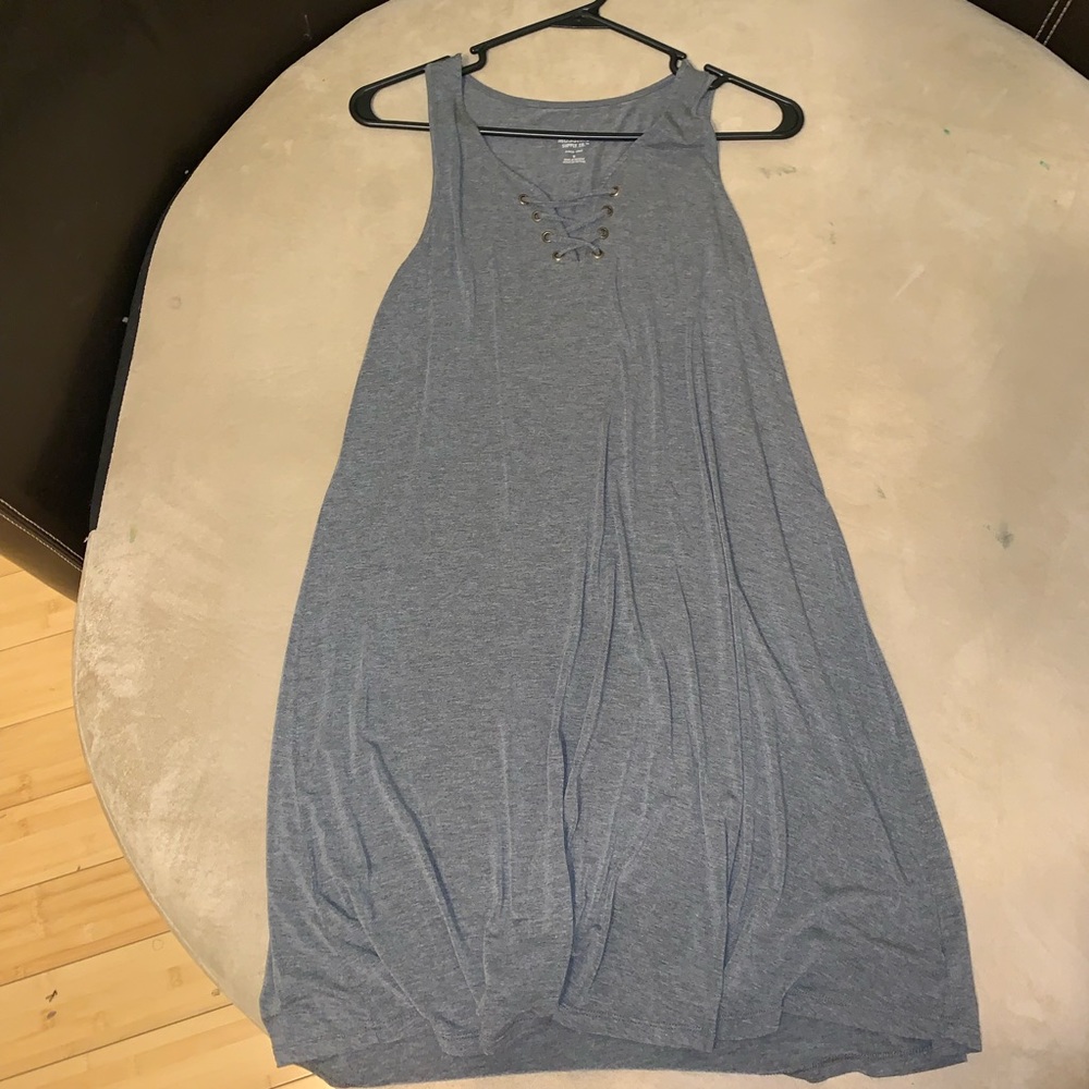 Grey tank dress